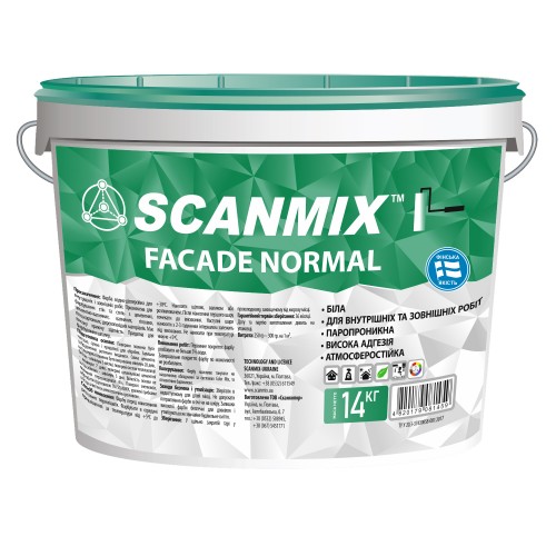 Фарба фасадна Scanmix Fasade Normal