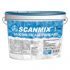 Фарба фасадна силіконова Scanmix Silicone Fasade Standart Фарба фасадна силіконова Scanmix Silicone Fasade Standart