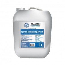 Грунт-концентрат Scanmix Dispersion 1:5 2 л Грунт-концентрат Scanmix Dispersion 1:5 2 л