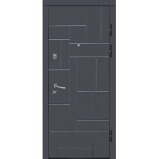Двери металлические Riccardi (URBAN 2-А) графит матовый/дуб bianco line MS Двери металлические Riccardi (URBAN 2-А) графит матовый/дуб bianco line MS