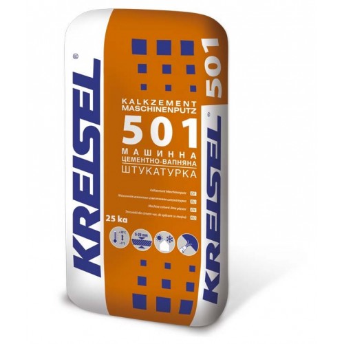 Штукатурка цементно-известковая Kreisel 501, 25 кг