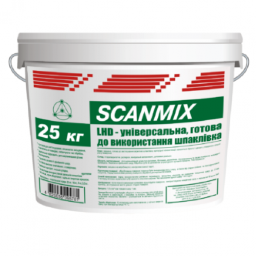 Шпаклевка финишная Scanmix LHD 25 кг