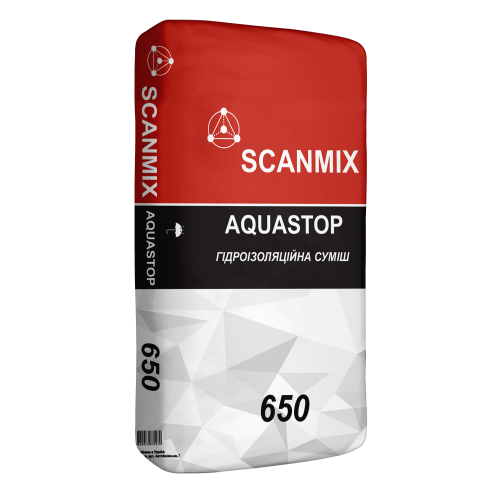 Гідроізоляційна суміш Scanmix Aquastop 650