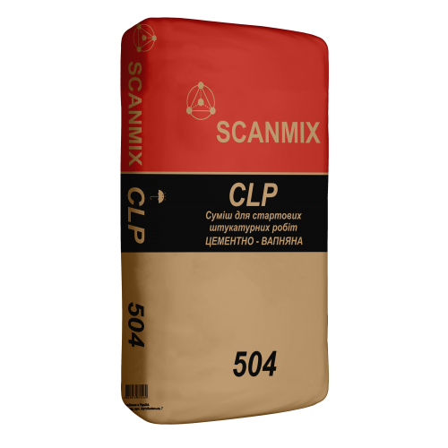 Штукатурка цементно-известковая Scanmix CLP 25 кг