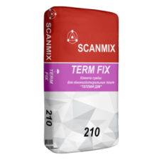 Клей для пінопласту Scanmix Term Fix "Теплий дім" 25 кг Клей для пінопласту Scanmix Term Fix "Теплий дім" 25 кг