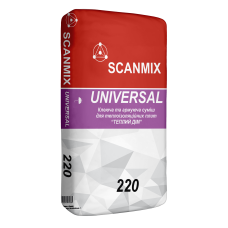 Клей для теплоізоляції Scanmix Universal "Теплий дім" 25 кг
