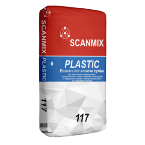 Клей для плитки Scanmix Plastic 25 кг