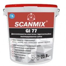 Эластичная 2-х компонентная гидроизоляция Scanmix GI-77 Эластичная 2-х компонентная гидроизоляция Scanmix GI-77